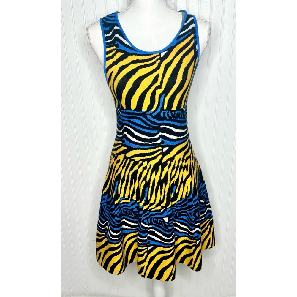 Issa London Animal Print Sweater Dress